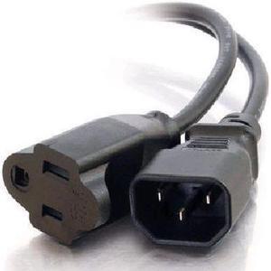 6FT 18 AWG MONITOR POWER ADAPTER CORD (IEC320C14 TO NEMA 5-15R) (TAA COMPLIANT)