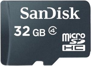 SanDisk SDSDQM032GB35SA 32GB MicroSD w/Adapt - 150-1158