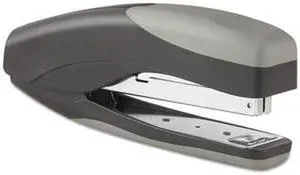 Stand-Up Full Strip Stapler, 20-Sheet Capacity, Black/Gray