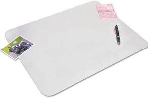 Artistic KrystalView Desk Pad with Microban Matte 17 x 12 Clear 60740MS