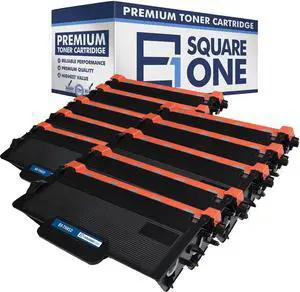 eSquareOne Compatible High Yield Toner Cartridge Replacement for Brother TN850 TN820 (Black, 10-Pack)