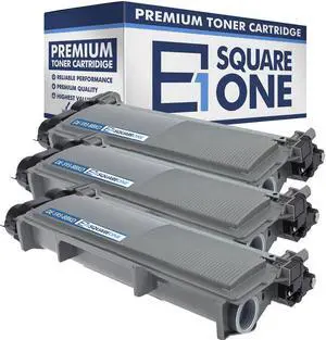 eSquareOne Compatible High Yield Toner Cartridge Replacement for DELL 593-BBKD PVTHG 593-BBKC 2RMPM (Black, 3-Pack)