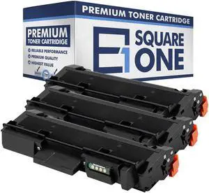 eSquareOne Compatible (High Yield) Toner Cartridge Replacement for Samsung MLT-D116L (Black, 3-Pack)