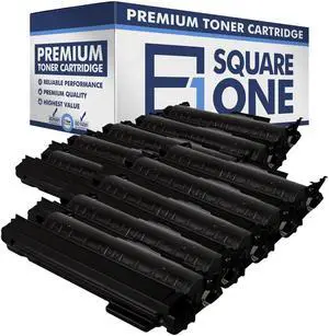 eSquareOne Compatible High Yield Toner Cartridge Replaces Brother TN360 TN330 (Black, 10-Pack)