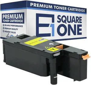 eSquareOne Compatible (High Yield) Toner Cartridge Replacement for DELL 331-0779 (Yellow 1-Pack)