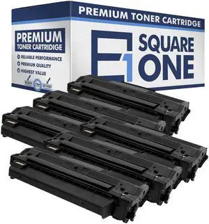 eSquareOne Compatible Toner Cartridge Replacement for DELL 331-7328 RWXNT DRYXV (Black, 6-Pack)