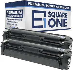 eSquareOne Compatible Toner Cartridge Replacement for Samsung CLT-K504S K504 (Black, 2-Pack)
