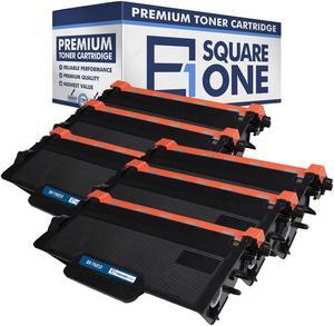 eSquareOne Compatible High Yield Toner Cartridge Replacement for Brother TN850 TN820 (Black, 6-Pack)