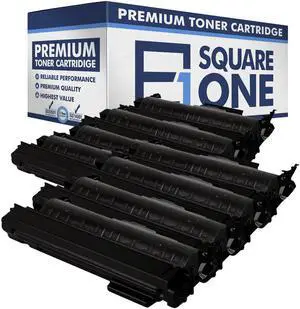 eSquareOne Compatible High Yield Toner Cartridge Replaces Brother TN360 TN330 (Black, 8-Pack)