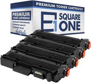 eSquareOne Compatible (High Yield) Toner Cartridge Replacement for Samsung MLT-D116L (Black, 4-Pack)