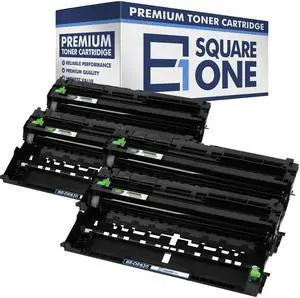 eSquareOne Compatible Drum Unit Replacement for Brother DR820 (Black, 4-Pack)