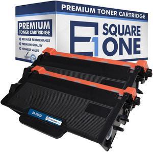 eSquareOne Compatible High Yield Toner Cartridge Replacement for Brother TN850 TN820 (Black, 2-Pack)