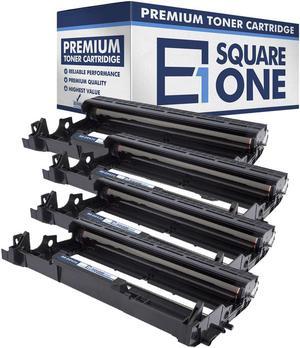 eSquareOne Compatible Drum Unit Replacement for Brother DR420 (Black, 4-Pack)