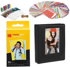 2x3 Premium Zink Paper Starter Kit with Photo Album 2x3 Premium Zink Paper Starter Kit with Photo Album