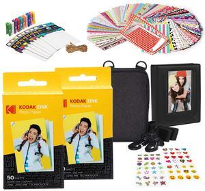 Kodak 2x3 Premium Zink Paper 100 pack with Soft Case