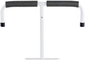 Collections Etc Foam-Padded Overhead T-Shaped Steel Garage Storage Bar