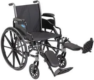 Invacare Tracer SX5 Wheelchair for Adults | Everyday Folding | 16 Inch Seat | Legrests & Desk Arms