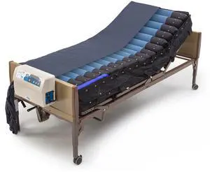 Invacare microAIR 42" W x 84" L Alternating Pressure Low Air Loss Mattress System, 1000 lb. Weight Capacity, MA800B4284
