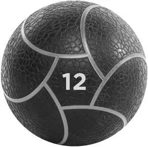 Power Systems 10" Elite Power Medicine Ball - Gray/Black (12lb)