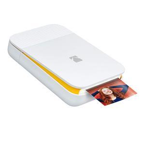 KODAK Smile Instant Digital Printer  Pop-Open Bluetooth Mini Printer for iPhone & Android  Edit, Print & Share 2x3 ZINK Photos w/FREE Smile App  White/ Yellow Title