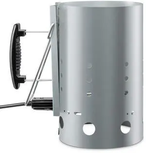 Ivation Electric Chimney Charcoal Starter, Portable electronic Plug-in Firestarter for BBQ, Coal, Charcoal & Briquettes - No Matches or Lighters | Steel Caddy, Heat Shield & Wooden Stay-Cool Ivation Electric Chimney Charcoal Starter, Portable electronic Plug-in Firestarter for BBQ, Coal, Charcoal & Briquettes - No Matches or Lighters | Steel Caddy, Heat Shield & Wooden Stay-Cool
