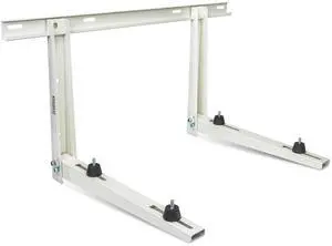 Ivation Outdoor Split Air Conditioner Mount Bracket, Heavy-Duty Wall Mounting Universal AC Bracket with Hardware for Ductless Mini Split Condenser Heat Pumps & HVAC Systems, Max 331 Lb. Capacity