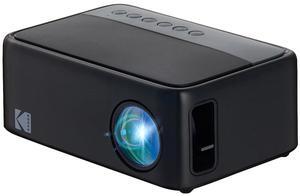 KODAK FLIK X1 Mini Pico Projector | Portable Compact 100 Projector with Remote Control & 2W Speakers Plays Movies, TV Shows & Games | Compatible with HDMI, USB, AV, Smartphone, Firestick Black