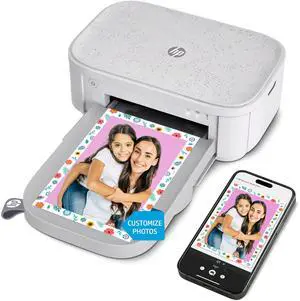 HP Sprocket Studio Plus WiFi Printer  Wirelessly Prints 4x6 Photos from Your iOS & Android Device