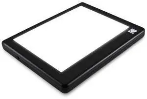 KODAK LED Light Box 8x6 for Negatives, Slides & Films | Illuminated Board Panel & LED Light Pad for Viewing & Scanning Photos, Tattoo Drawing, Artist Sketching & Stenciling | Glare-Free, USB Powered