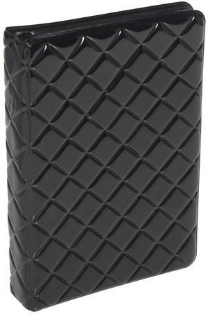 Zink 64-Pocket Photo Album Scrapbook w/Sleek Quilted Cover for 3x4 Photos, Fits Polaroid POP, Kodak Classic, 600 Film (OneStep 2) - Black