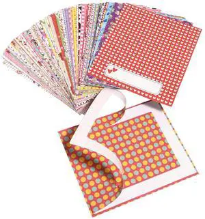 Zink Colorful, Fun & Decorative Photo Border Stickers for 4x6 Photo Paper Pojects Pack of 100 - Compatible with HP Sprocket Studio Plus