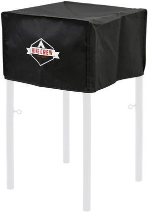 Hike Crew Heavy Duty 1-Burner Stove Storage Cover | 600D Material, Water and Corrosion Resistance 17.32 x 17.32 x 11.22