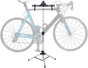RaxGo Bike Storage Rack, Bicycle Stand for Garage & Apartments, Adjustable Height, Freestanding & Foldable Design, Fits Mountain, Road & Other Styles, for Indoor Use
