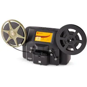 KODAK REELS 8mm & Super 8 Films Digitizer Converter with Big 5 Screen, Scanner Converts Film Frame by Frame to Digital MP4 Files for Viewing, Sharing & Saving on SD Card for 3 4 5 7 and 9 Reels KODAK REELS 8mm & Super 8 Films Digitizer Converter with Big 5 Screen, Scanner Converts Film Frame by Frame to Digital MP4 Files for Viewing, Sharing & Saving on SD Card for 3 4 5 7 and 9 Reels