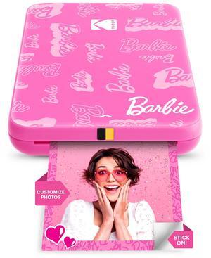 Barbie x Kodak Step Slim Wireless Instant Portable Photo Printer, 2x3" Full Color Instant Photo Printer