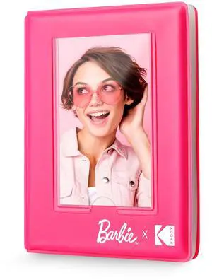 Barbie x Kodak 64-Photo 2x3 Mini Photo Album with Transparent Window Cover