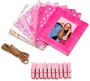 Barbie x Kodak Colorful & Decorative Barbie-Themed Paper Frames for 2x3 Photo Projects