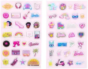 Barbie x Kodak Colorful & Decorative Barbie-Themed Sticker Sets for Barbie Photo