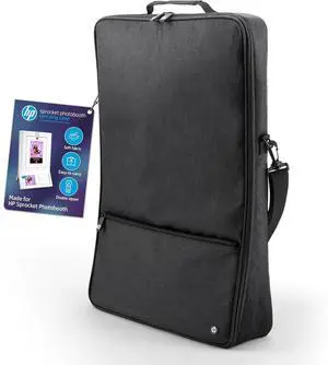 HP Premium Carrying Padded Storage Case w/Removable Shoulder Strap for Sprocket Photobooth (Black)