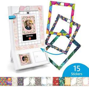 HP Decorative Stickers Frames, Custom Adhesive Frame Stickers Only for the HP Sprocket Photobooth