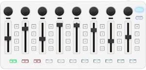 M-WAVE Wireless MIDI Controller - Bluetooth USB MIDI Mixer with 8 Knobs, DAW Integration