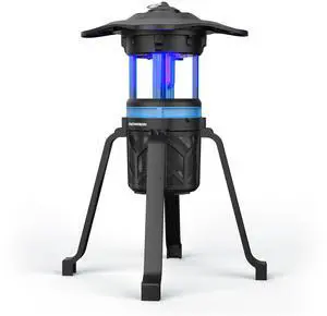 Flowtron Power Indoor/Outdoor Bug Trap Zapper with UV Light, 800V Grid, and 1-Year Warranty