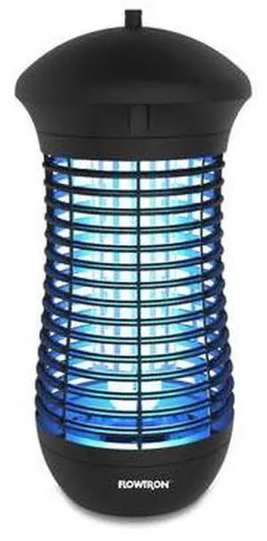 Flowtron Outdoor Bug Zapper with 4000V Power | ½ Acre Coverage, Non-Clog Grid, LED Lamp