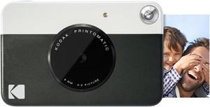 KODAK Printomatic Digital Instant Print Camera, Mini Instant Camera uses Zink 2x3" Photo Paper, Black