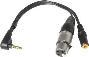 LyxPro iPhone XLR cable Microphones to iPhone, iPad, iPod Headphones Jack -Small