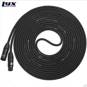 LyxPro Balanced XLR Cable 15 ft Microphone Cable, Powered Speakers , Yellow