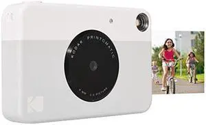 Kodak Printomatic Instant Print Camera , Prints On ZINK 2x3" Sticky-Backed Paper - Grey