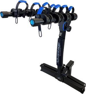Heininger Advantage GlideAway Elite 4 Bike Rack with Cable Lock and Hitch Lock
