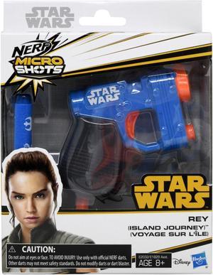Star Wars Micro Shots Foam Dart Blaster Toy Gun Launcher Kids Action Shooter Rey