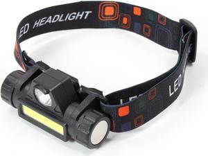 ASR Outdoor 3 IN-1 Rechargeable LED Camping Headlamp Bike Light with Magnet